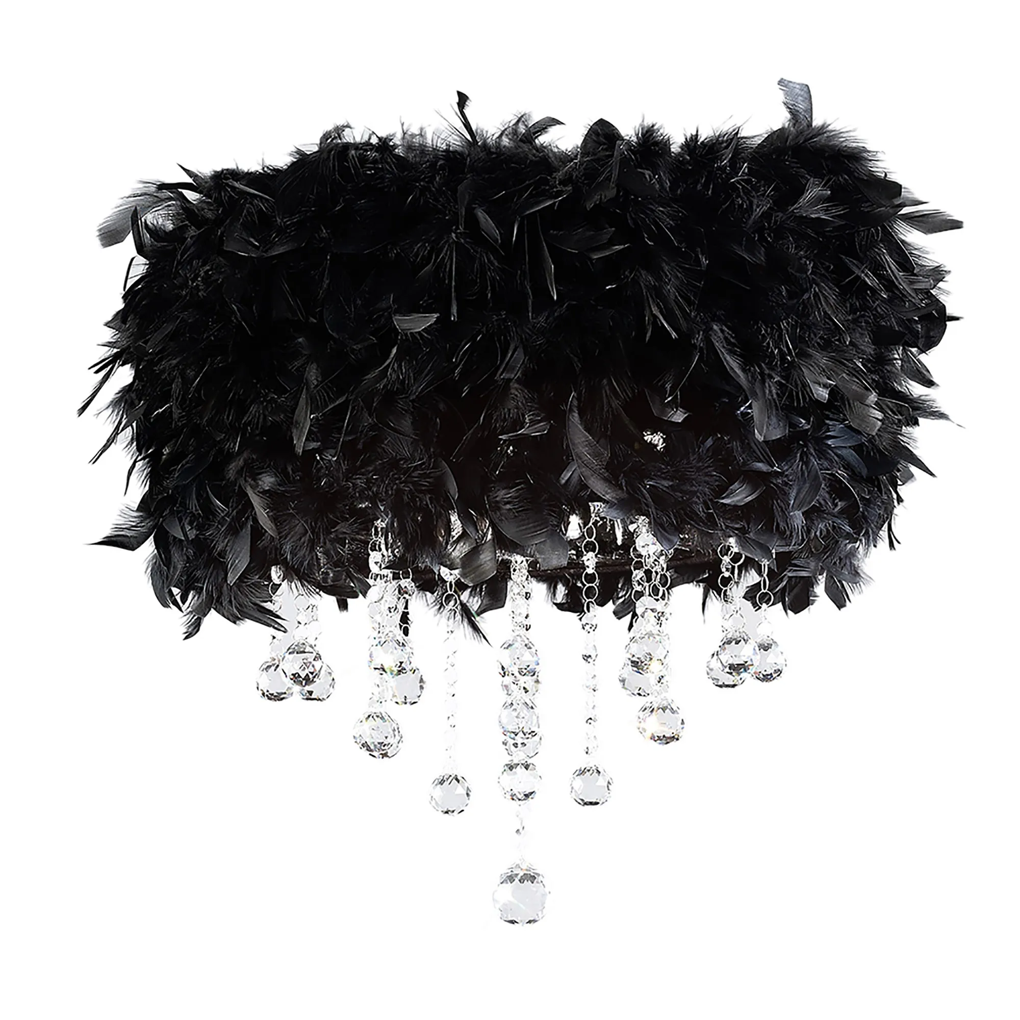 Ibis Crystal Ceiling Lights Diyas Flush Crystal Fittings
